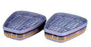 Pochłaniacz gazowy 6057 ABE1  komplet (2 szt.)