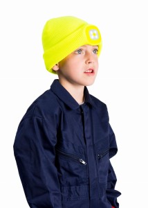 Czapka dziecięca z lampką LED B027