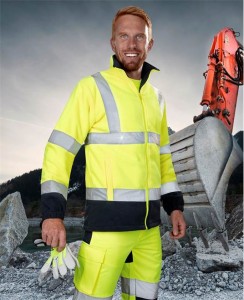 Bluza polarowa ostrzegawcza REF401 H8904