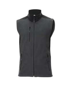 Kamizelka męska polarowa ciemno-szara MARTIN