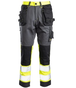 SEVEN KINGS SPODNIE DO PASA FLASH STALOWO/ŻÓŁTY KAT. II SKF01Y