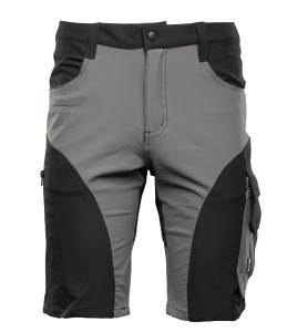SEVEN KINGS TRAIL SPODNIE KRÓTKIE STAL/CZARNY
