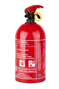 Gaśnica proszkowa 1kg GP-1Z BC