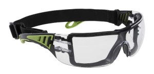Okulary ochronne PW Tech Look Plus PS11 z uszczelką przeciwpyłową