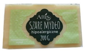 Szare mydło hipoalergiczne  ATTIS 200 g